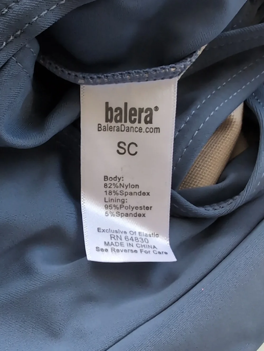 Two Balera girls Dance Leotards, both NWT, Size Small, Indigo Color